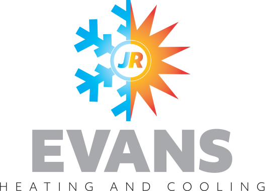 JR Evans Heating and Cooling Logo PNG Transparent